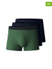 Calida 3-delige set: boxershorts groen/donkerblauw