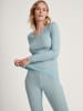 Calida Woll-Leggings in Hellblau