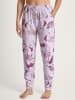 Calida Spodnie piżamowe w kolorze lawendowym