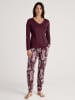Calida Sweatbroek bordeaux