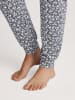 Calida Pyjamabroek donkerblauw/wit