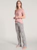 Calida Pyjamabroek zwart/wit/bruin