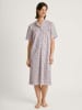Calida Nachthemd in Pink/ Türkis/ Weiß