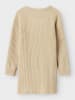 name it Gebreide jurk "Rikine" beige