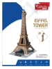 MGM 39-częściowe puzzle 3D "Eiffel Tower" - 5+