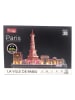 MGM 115-częściowe puzzle 3D "Buildings of Paris" - 8+