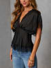 LA Angels Bluse in Schwarz