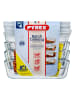 Pyrex 4er-Set: Frischhaltedosen "Batch Cook Cook & Freeze" in Weiß - 1,5 l