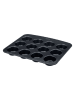 Pyrex Muffinform "Glide" in Schwarz - (L)7 x (B)12 cm
