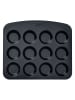 Pyrex Muffinform "Glide" in Schwarz - (L)7 x (B)12 cm
