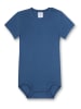 Sanetta 3-delige set: rompers donkerblauw/wit