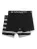Sanetta 2er-Set: Boxershorts in Schwarz/ Grau