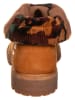 Timberland Skórzane botki "Rolltop" w kolorze jasnobrązowym