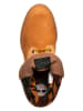Timberland Skórzane botki "Rolltop" w kolorze jasnobrązowym