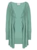 AUTHENTIC CASHMERE Kaszmirowy kardigan "Chesery" w kolorze turkusowym
