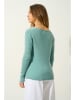 AUTHENTIC CASHMERE Kasjmieren trui "Galise" turquoise
