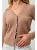 AUTHENTIC CASHMERE Kasjmieren vest "Lise" beige