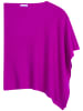 AUTHENTIC CASHMERE Kaschmir-Poncho "Meryl" in Lila