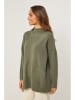Soft Cashmere Pullover in Khaki