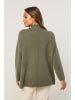 Soft Cashmere Pullover in Khaki