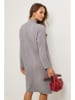 Soft Cashmere Strickkleid in Grau