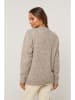 Soft Cashmere Pullover in Taupe