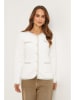 Soft Cashmere Übergangsjacke in Weiß
