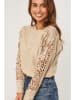 Soft Cashmere Pullover in Beige