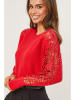 Soft Cashmere Pullover in Rot