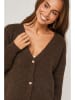 Soft Cashmere Vest bruin