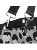 Reisenthel Shopper "XL" in Schwarz/ Grau - (B)68 x (H)45,5 x (T)20 cm