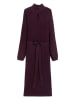 Rodier Wełniana sukienka w kolorze fioletowym
