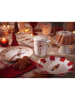 Hutschenreuther 3-częściowy zestaw w kolorze złoto-biało-czerwonym do herbaty