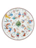 Hutschenreuther Plätzchenteller in Weiß/ Blau/ Hellbraun - Ø 28 cm