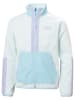 Helly Hansen Fleecejacke "Marka" in Hellblau/ Weiß/ Lila