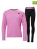 Helly Hansen 2-delige fuctionele ondergoedset "Lifa" roze/zwart