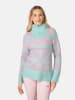KARI TRAA Pullover "Amelia" in Hellblau/ Rosa