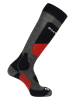 SALOMON Ski-/ Snowboardsocken "Access" in Schwarz/ Grau/ Rot