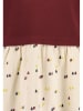 Blue Seven Sweatkleid in Rot/ Beige