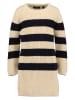 Blue Seven Gebreide jurk beige/zwart