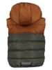 Blue Seven Steppweste in Khaki/ Hellbraun