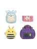 Squishmallows 4-delige Squishmallows pluchen dierenset meerkleurig - vanaf 6 jaar