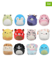 Squishmallows 12-częściowy zestaw Squishmallows w różnych kolorach - 6+