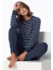 UNCOVER BY SCHIESSER Pyjama in Dunkelblau