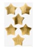 folia PAPER Naklejki do kalendarza adwentowego "Stars Gold" - 5+