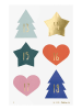 folia PAPER Adventskalenderstickers "Jolly Mix" - vanaf 5 jaar
