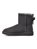 UGG Leder-Winterboots in Anthrazit