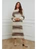 L'armoire de Suzette Strickkleid in Camel/ Beige