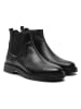 Tommy Hilfiger Shoes Leder-Chelsea-Boots in Schwarz