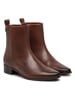 Tommy Hilfiger Shoes Leder-Boots in Hellbraun